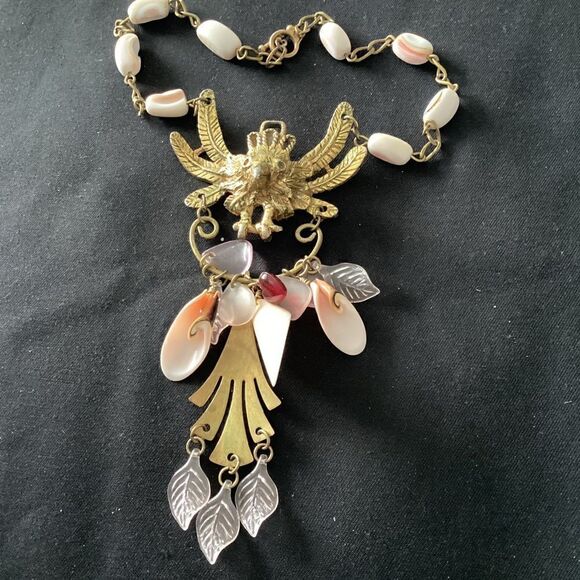OOAK handmade necklace pendant “Rising Phoenix “. J0083 - Picture 1 of 9